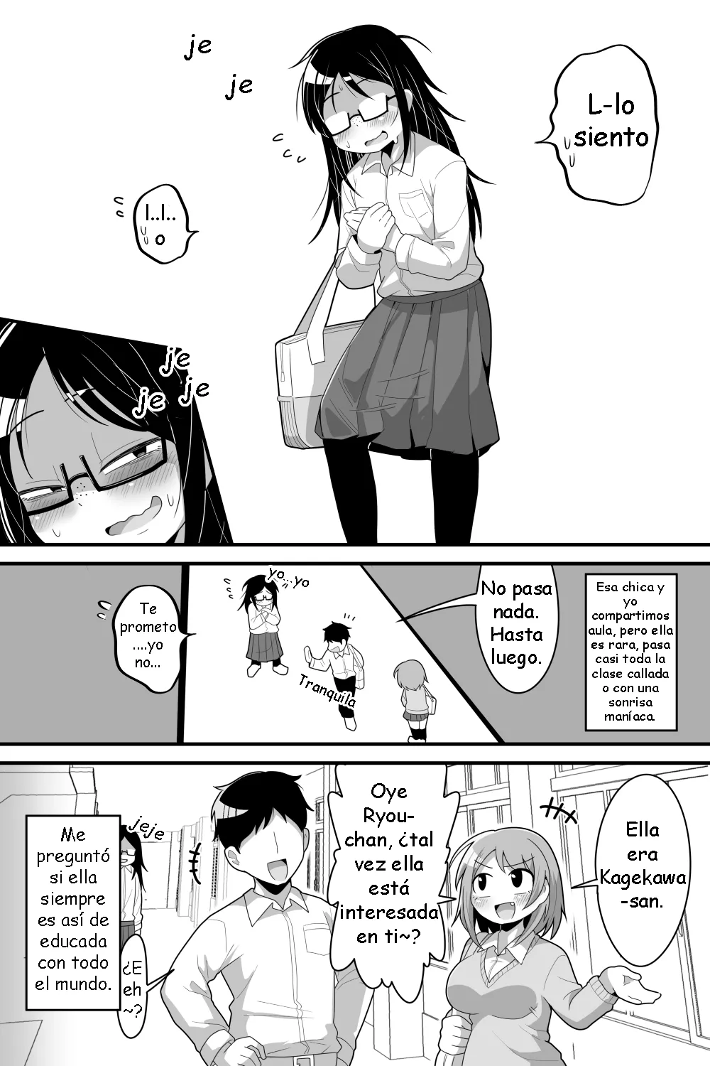 Futanari Nekura Onna ni Boku ga Ki ni Natteta Onnanoko-tachi o Kyokon Chinpo de Netorareru Hanashi page 3 full