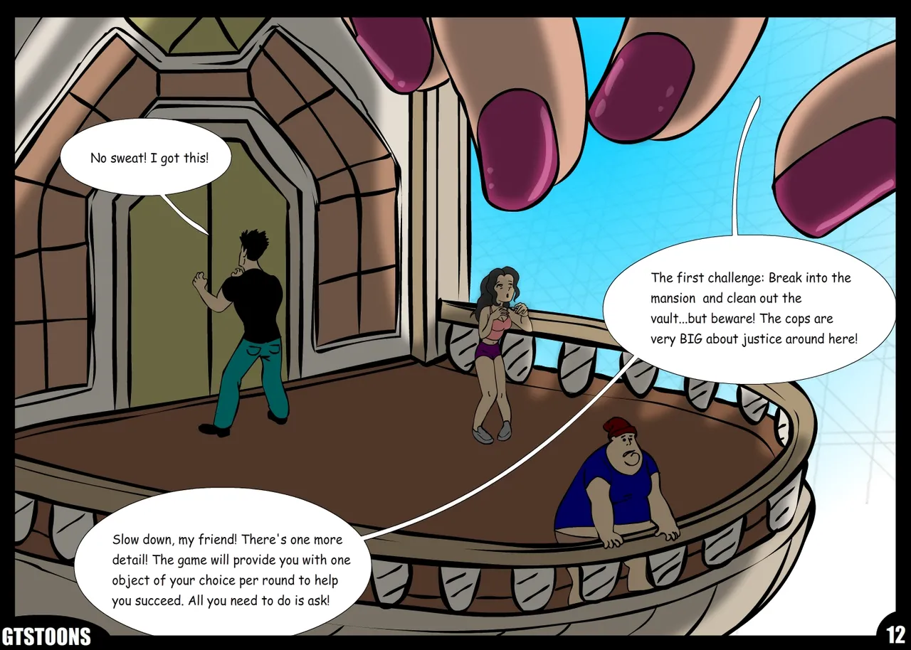 - Shrinking Game Chapters 1 to 3 page 12 full