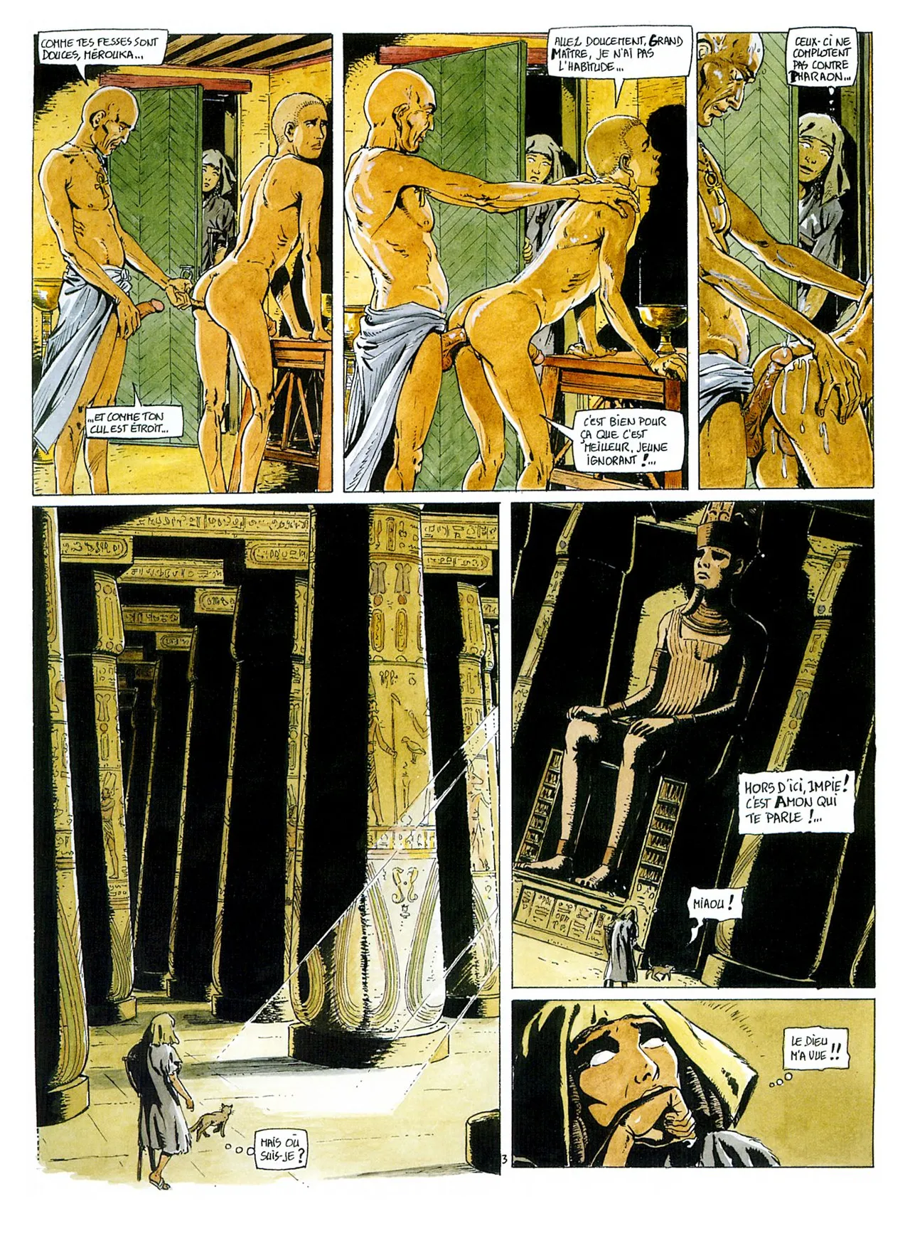 Hugdebert  & Romain Peyret - Servante d'Isis page 4 full