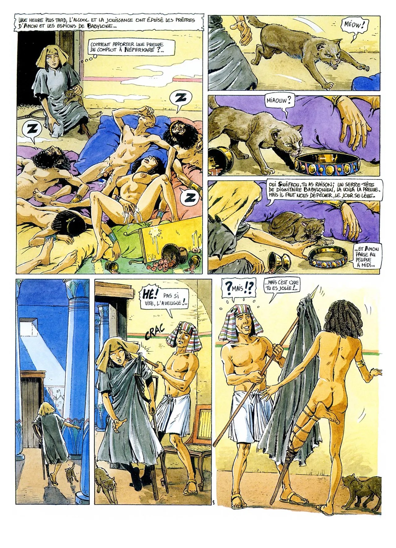 Hugdebert  & Romain Peyret - Servante d'Isis page 9 full