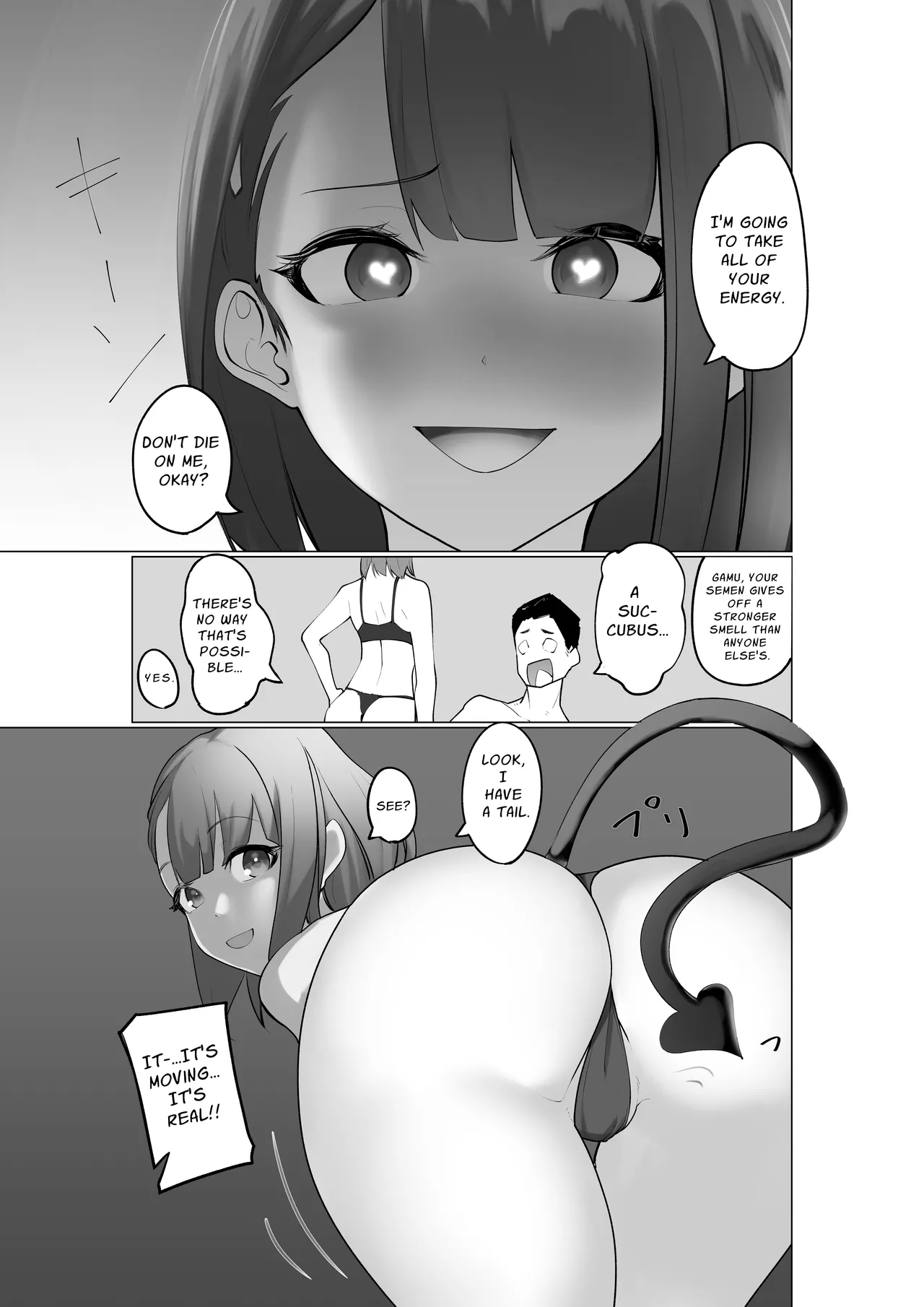 Namaiki Succubus to Zetsurin Doutei | A Cocky Succubus & The Bottomless Libido Virgin page 7 full