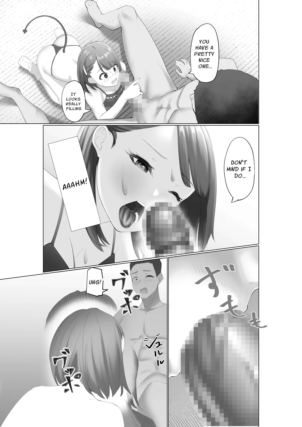 Namaiki Succubus to Zetsurin Doutei | A Cocky Succubus & The Bottomless Libido Virgin page 9 full