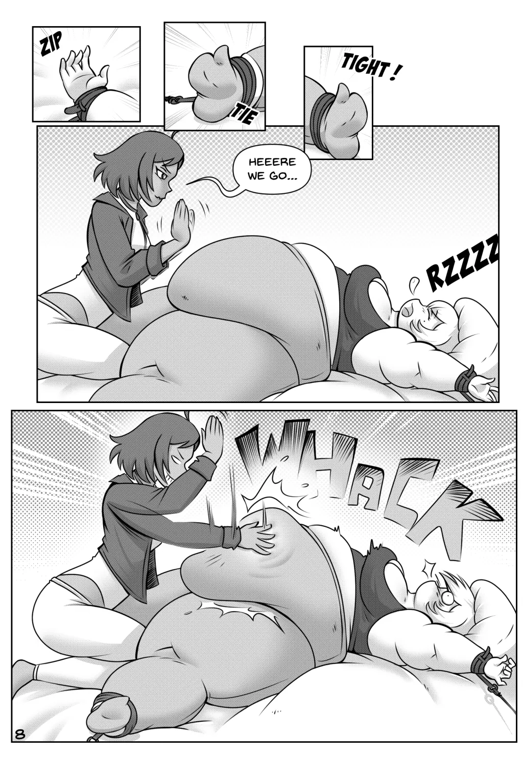 Annihilating my Beloved Big Fat Bully page 9 full