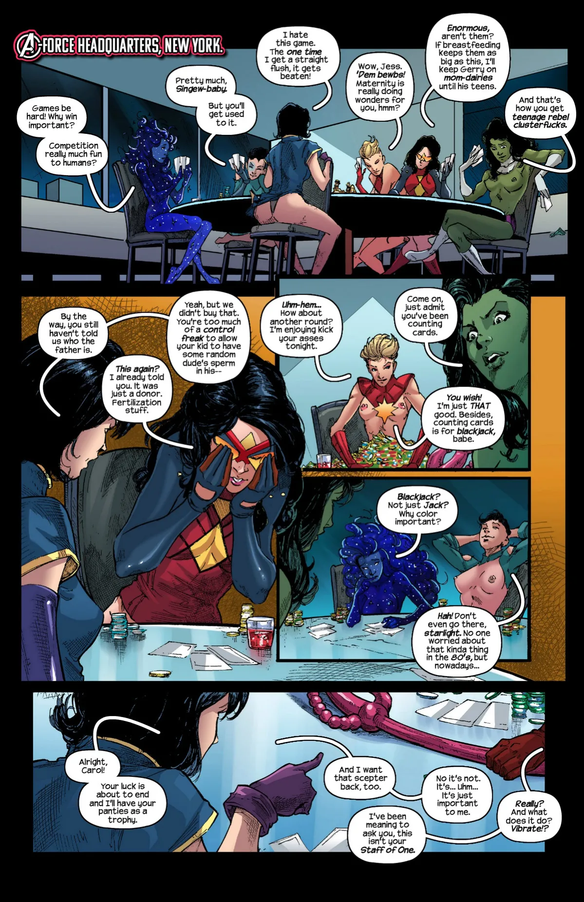 Strip Poker Stars page 3 full
