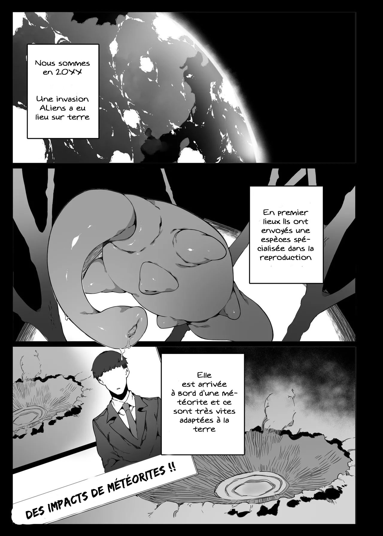 Ninshiki Sogai de Ninshiki Sarenai Uchuujin ga Chikyuu de Hanshoku suru Hanashi page 2 full