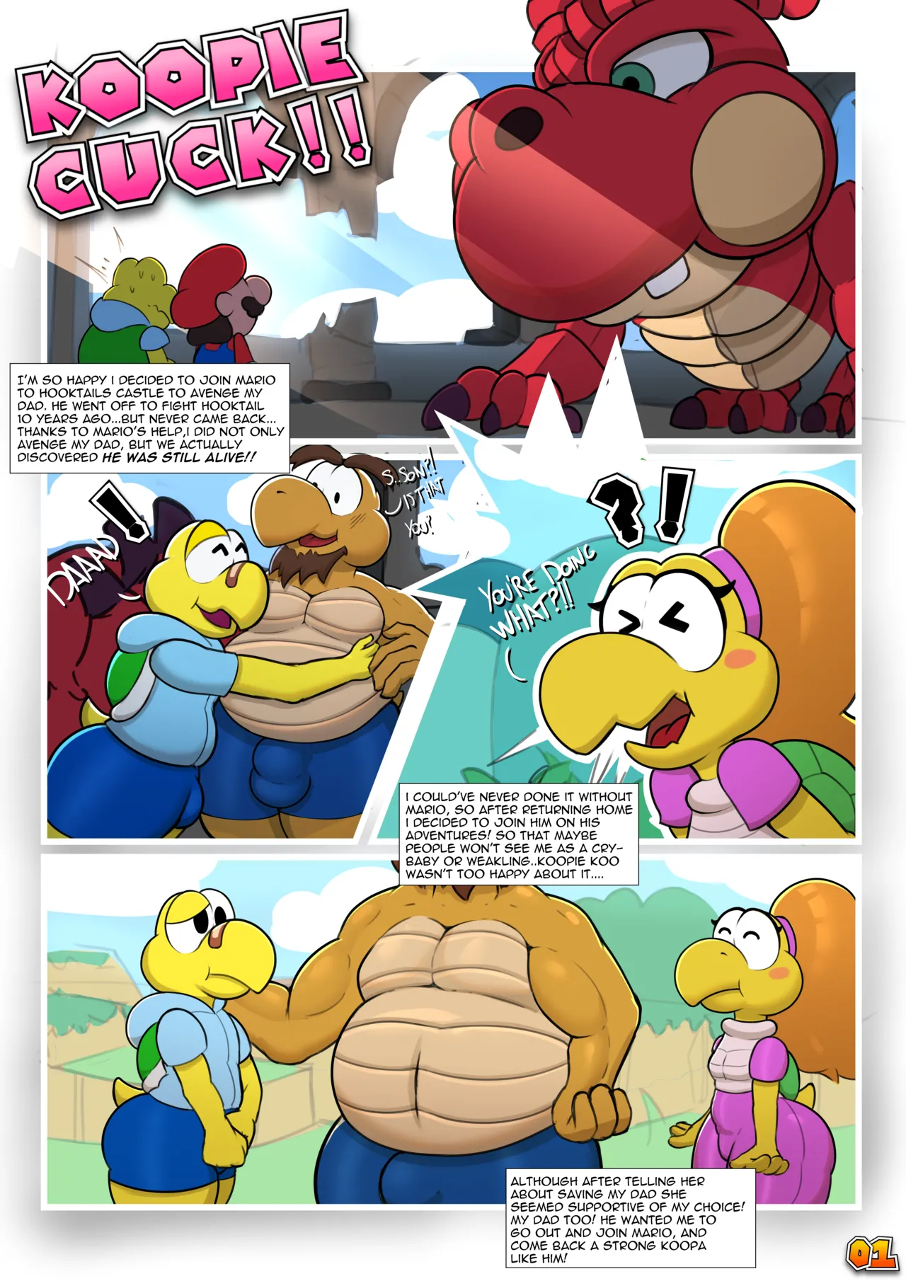 Koopie Cuck!! page 1 full