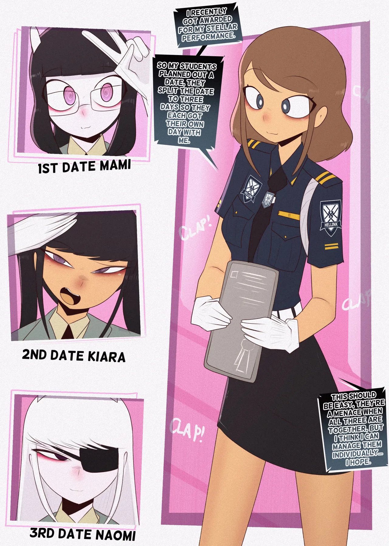 PET TEACHER - Professors Triple Date page 1 full