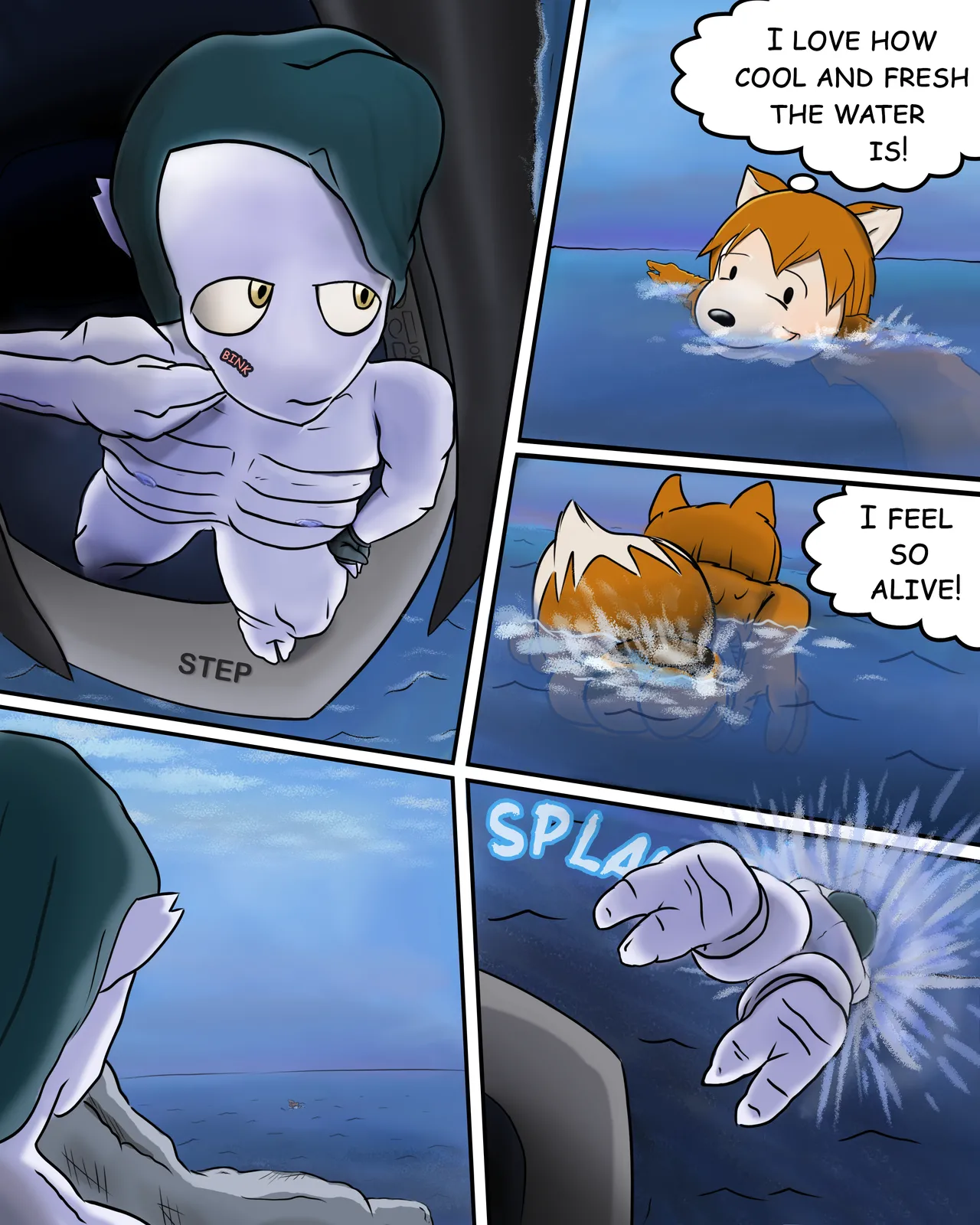 She Came From OUTER SPACE!!! Ch. 1 page 3 full
