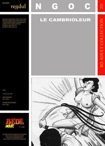 [Bédé Adult 221] Kim Ngoc - Le Cambrioleur cover