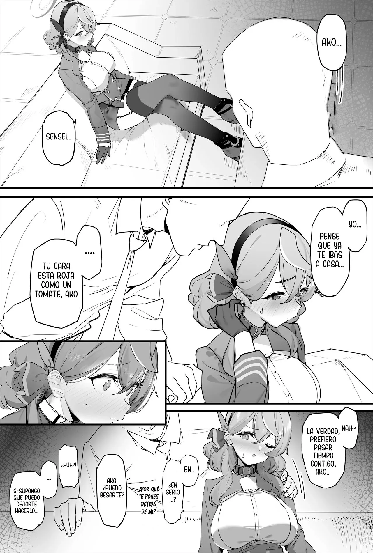 Ako-chan to Ichaicha Suru Hon + C101 Omake Book + Operator Ishou de Ichaicha｜Sexo Amoroso con Ako-chan + Extras page 4 full
