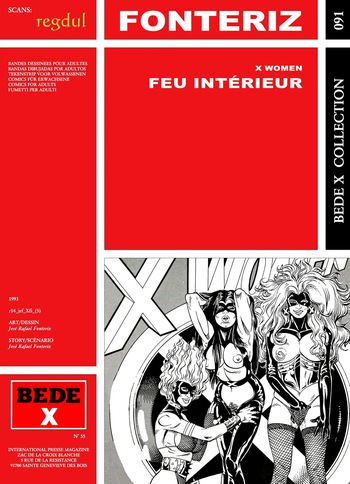[Bede X 91] José Rafael Fonteriz - X women : Feu intérieur cover