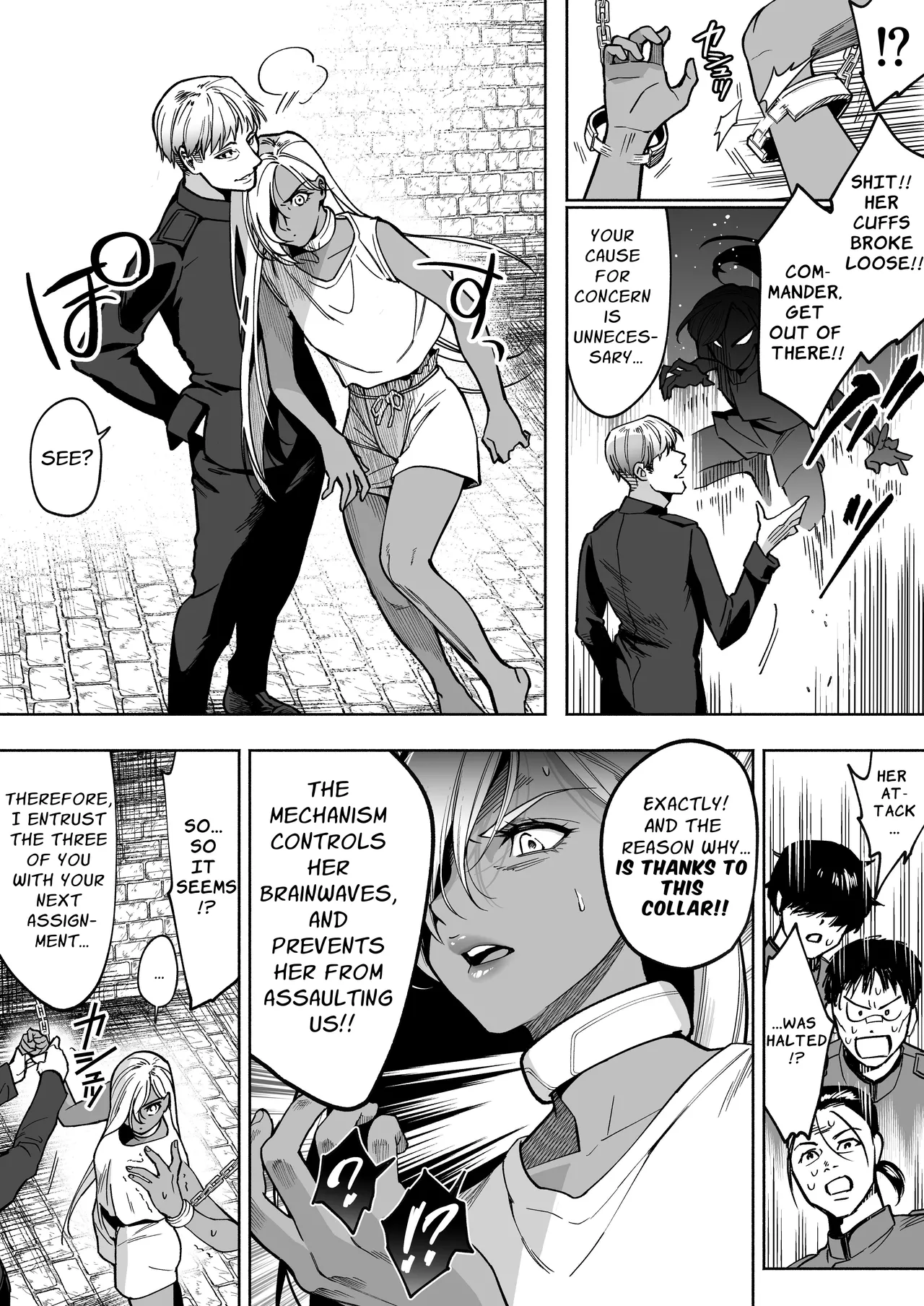 The Strongest Cool Female Warrior is Captured and put into a Breeding Project page 6 full