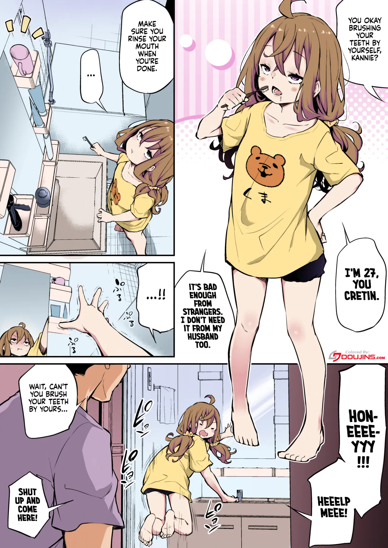 Shinchousa Max Fuufu / Extreme Height Gap Couple 1-2 page 11 full