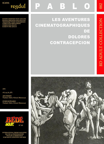 [Bédé Adult 2] Vladimir Pablo - Les aventures cinematographiques de Dolores Contraception cover