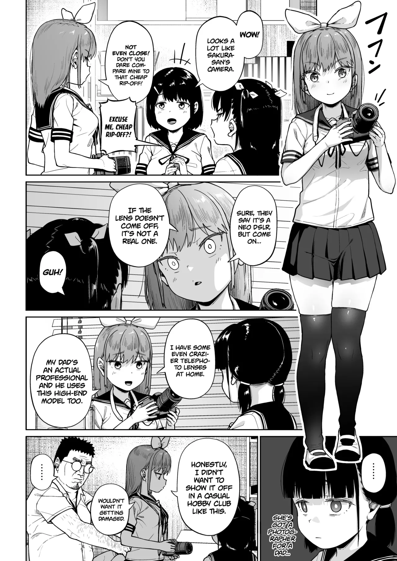 Joshi Shashin-bu to Oji-san Shidouin 5 | Girls' Photography Club and the Uncle Instructor 5 page 5 full