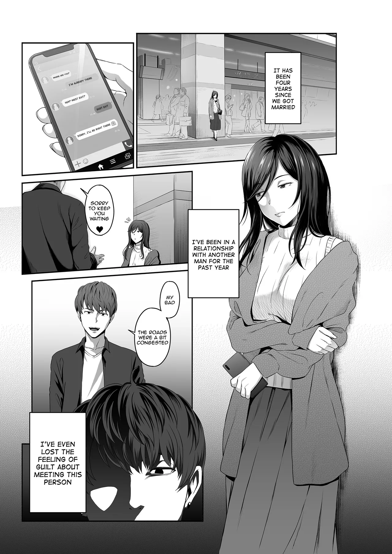 Hitozuma Omocha -Danna ni mo, Musuko ni mo Mesetsukete, Keibetsusaretai- | Married Woman Toy - I want to be despised by my husband and son page 2 full