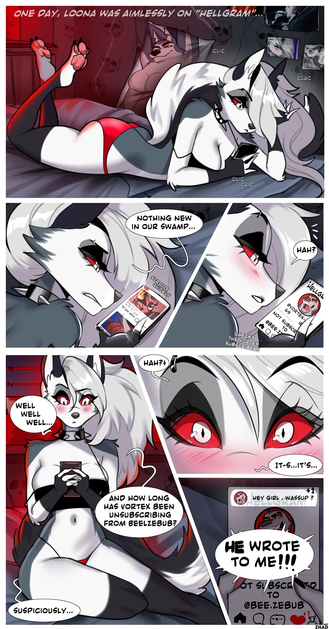 Fan Comic With Loona page 1 full