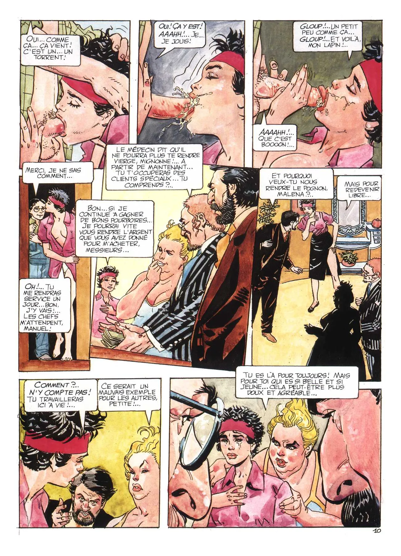 Salomon Grundig  - Maléna 2 : La Putain vierge page 11 full