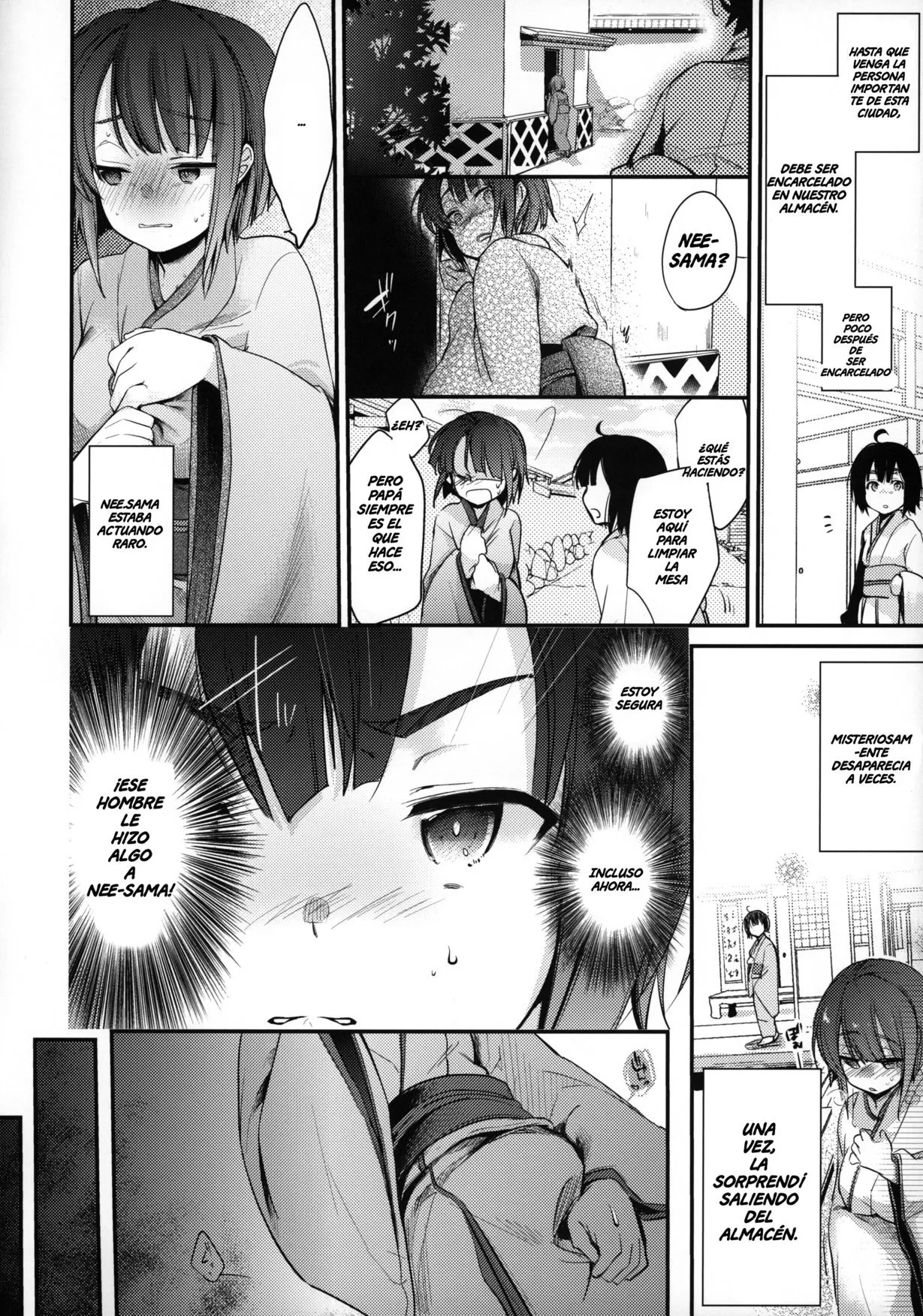 Kura no Naka ~Shoujo wa Zainin no Ue de Odoru~ | Dentro del Almacén ~La Niña Baila Sobre el Criminal~ page 5 full