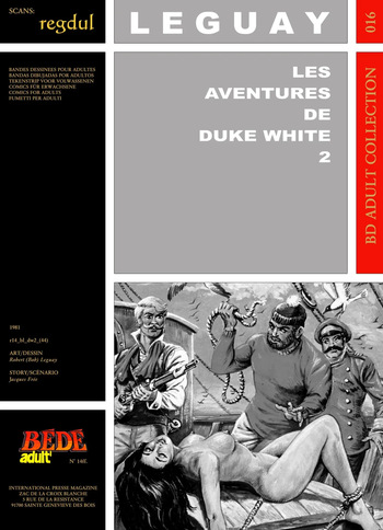 [Bédé Adult 16] Bob Leguay & Jacques Frée - Les aventures de Duke White #2 cover