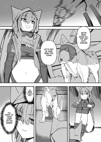 [Aohonoo] Wolf and Provence (Arknights) [English] cover