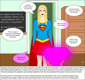 [Nabs001] Controlling Supergirl cover