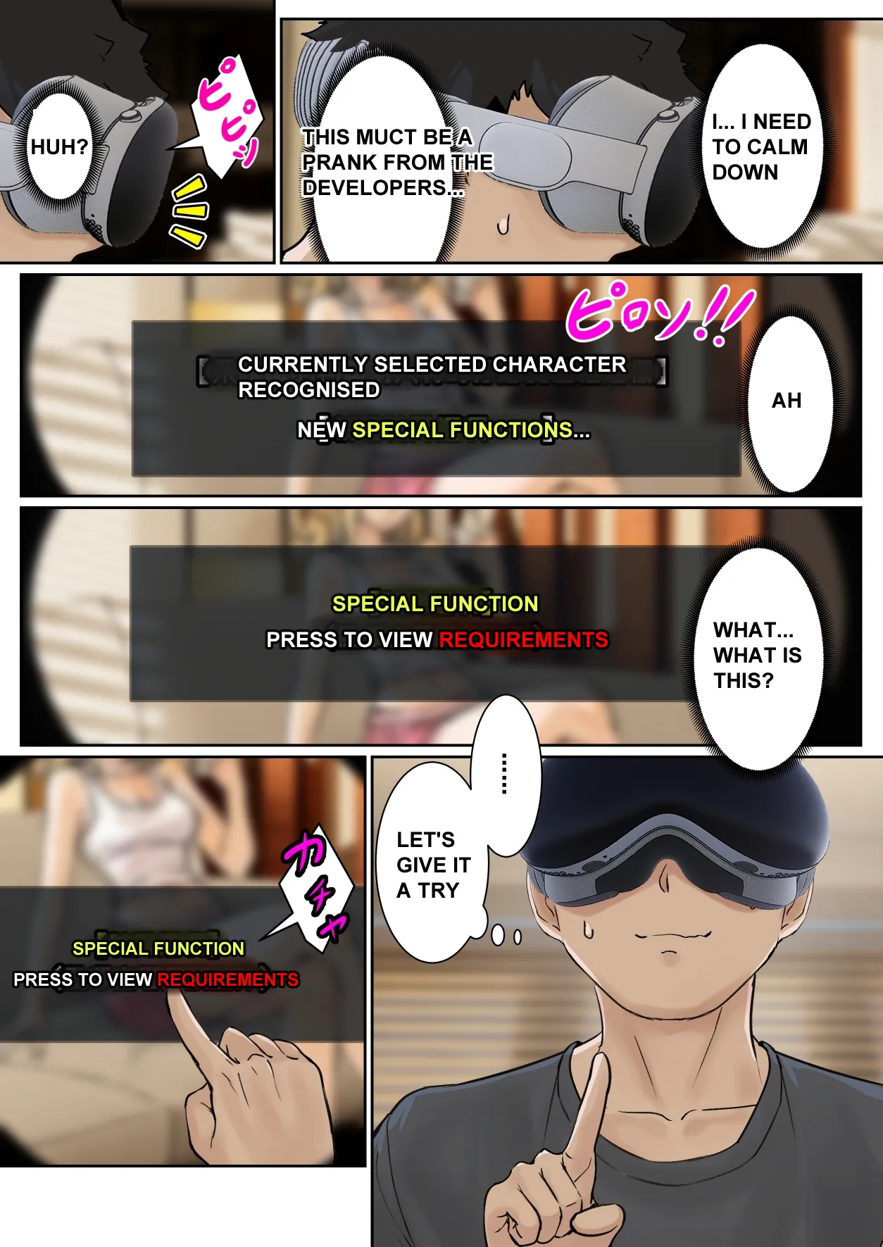 My AR glasses can see various stats about my foster sister?! page 11 full