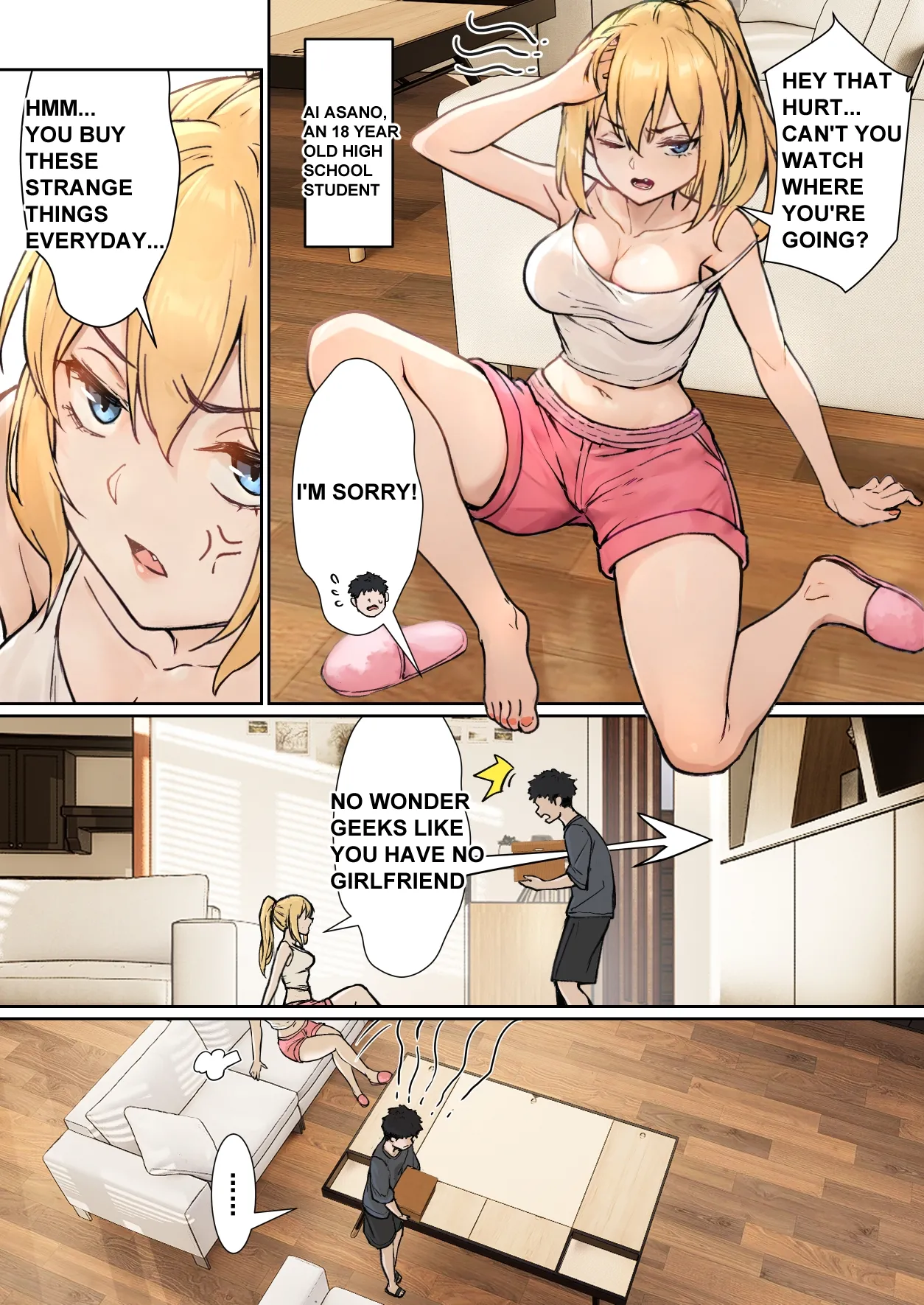 My AR glasses can see various stats about my foster sister?! page 5 full