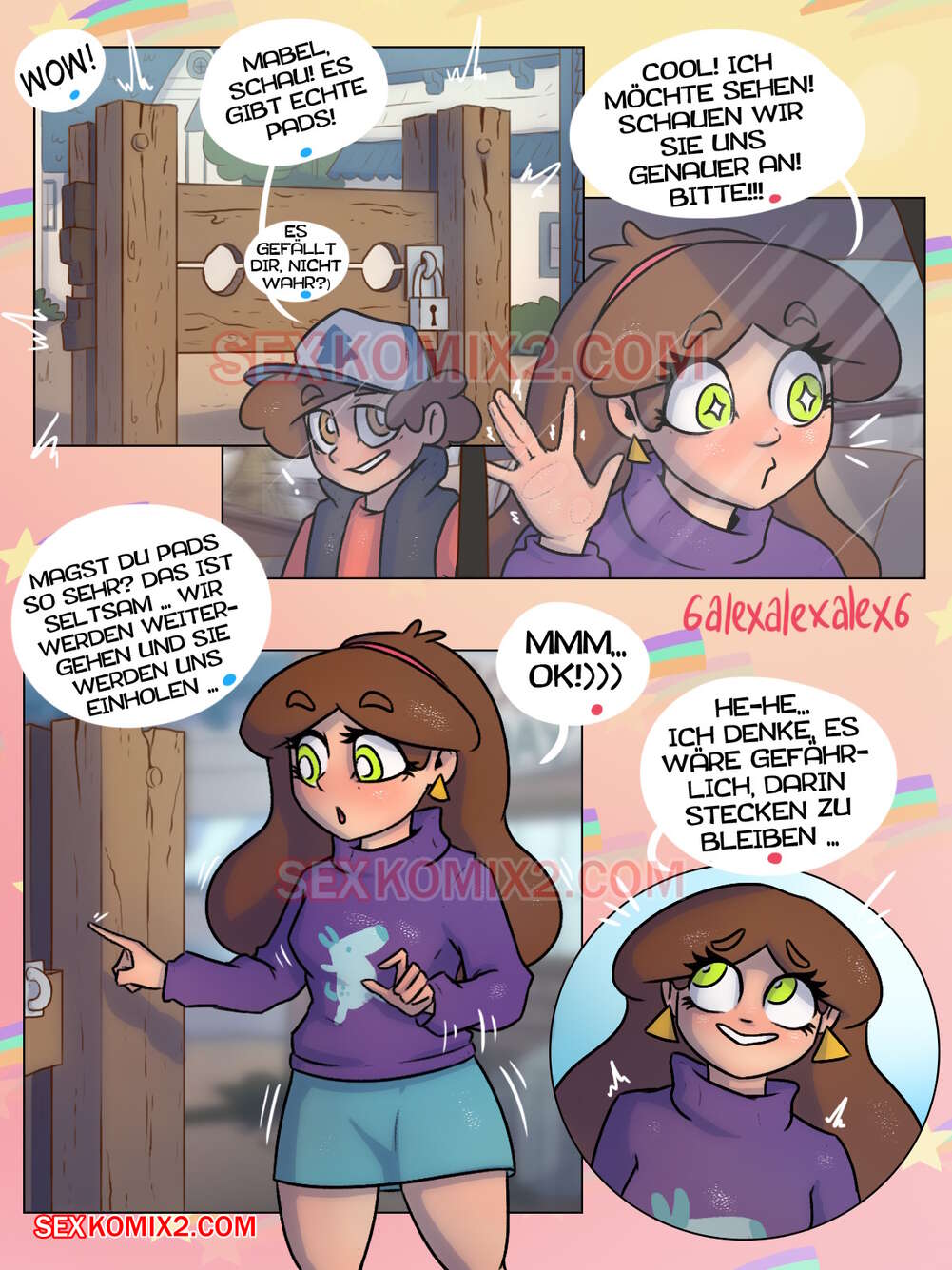 Gravity Falls. Mabels Traumwelt. 6alexalexalex6. sexkomix2.com page 4 full