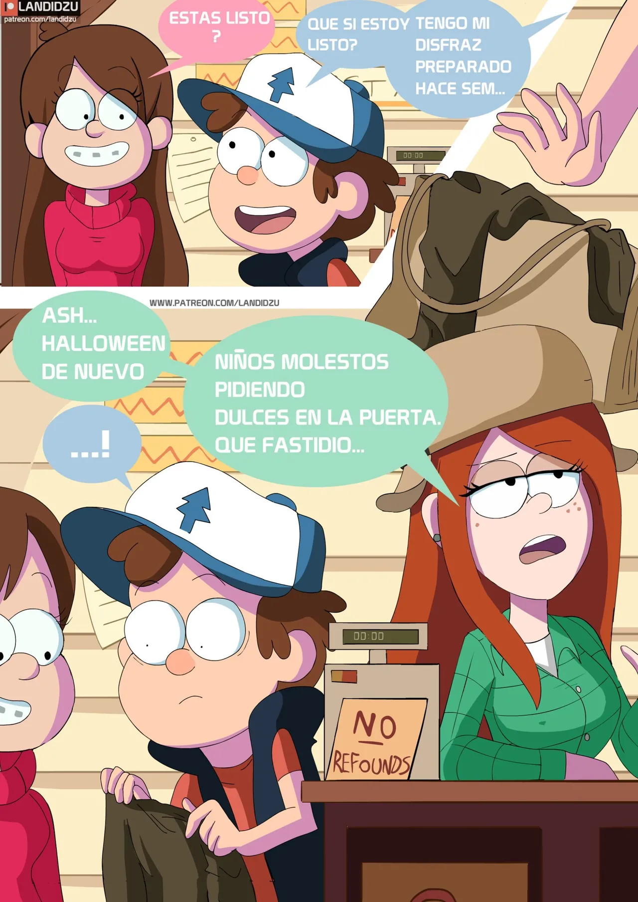 Trick or Treat  - Landidzu page 3 full
