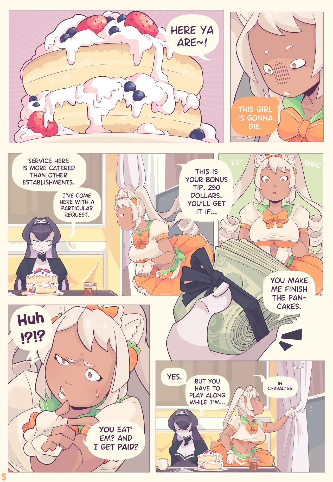 Stacked at the Meringue Cafe page 5 full