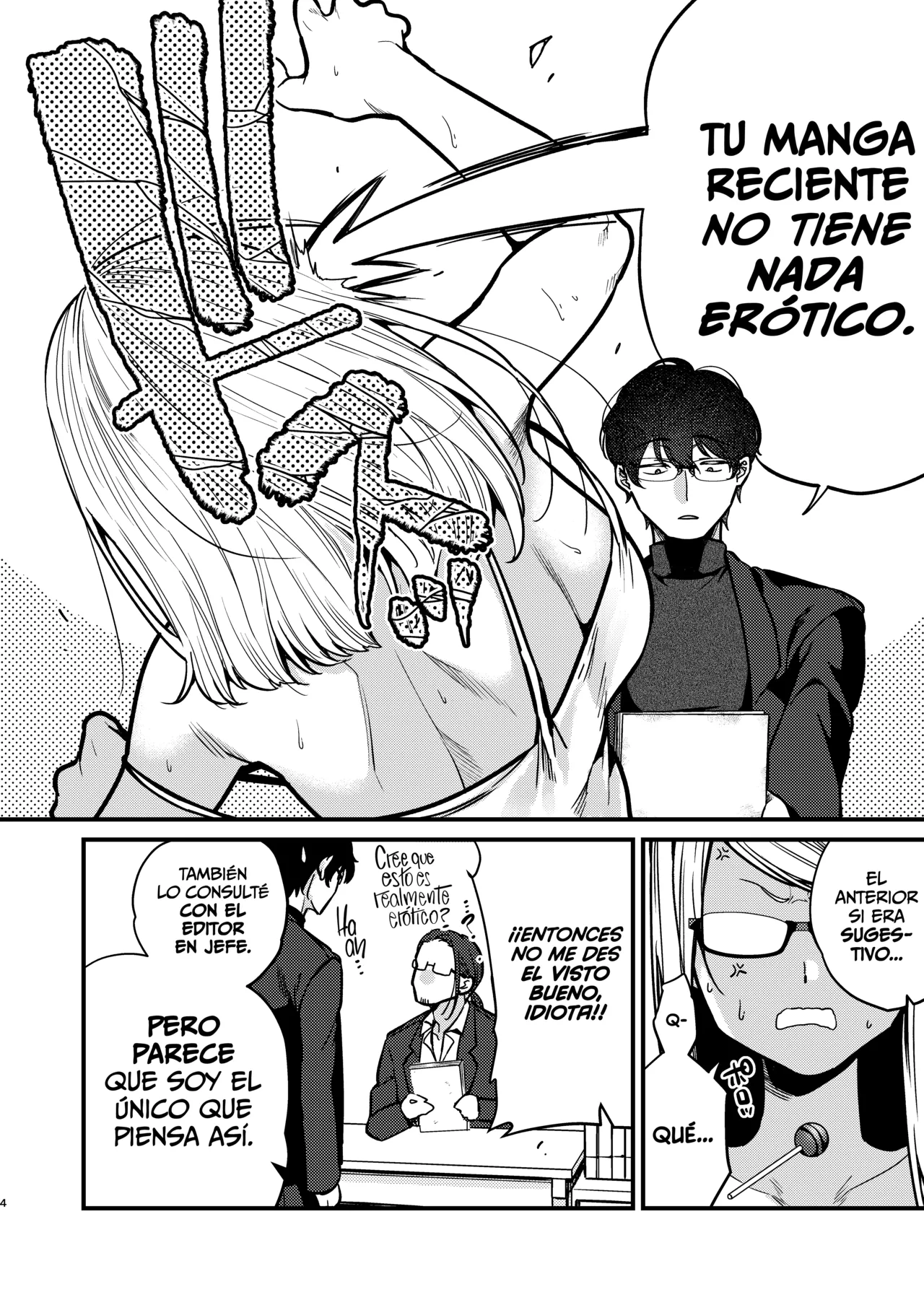 Ero Mangaka-san to Henshu-kun | La Artista de Ero-manga y el Chico Editor page 5 full