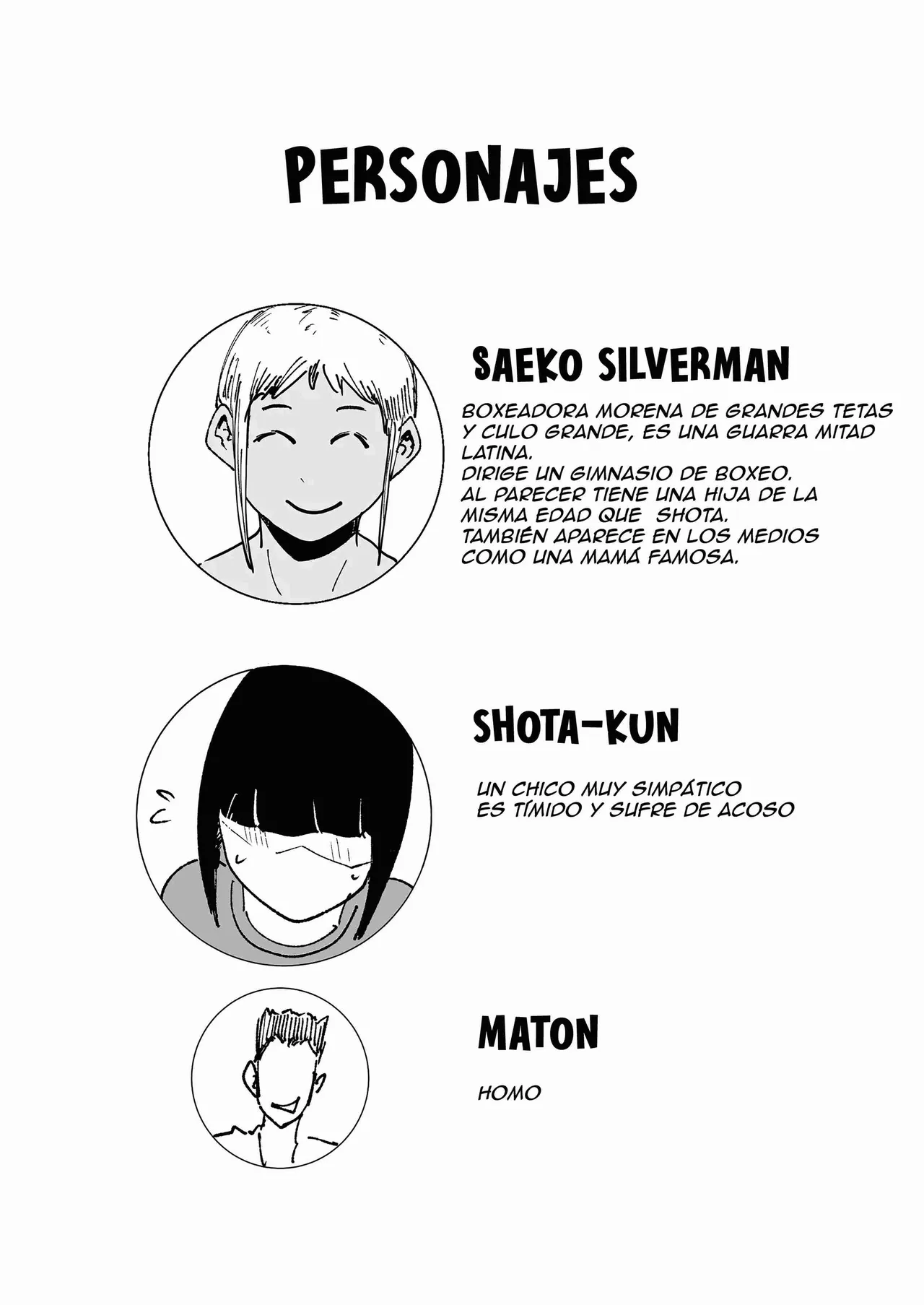 Do-Hentai Boxer Saeko! Yokkyuu Fuman Mama Tare to Ijimerarekko no Tokkun no Hibi | Saeko la boxeadora pervertida entrenando a un chico timido y acosado page 2 full