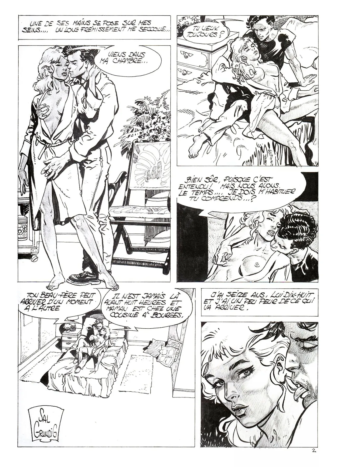 Salomon Grundig  - Viol d'un Couple #1 page 3 full