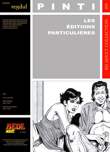 [Bédé Adult 459] Marco Pinti - Les Éditions Particulières cover