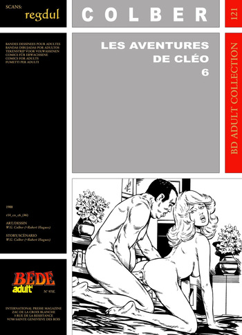 [Bédé Adult 121] W. G. Colber [= Robert Hugues] - Les aventures de Cléo #6 cover
