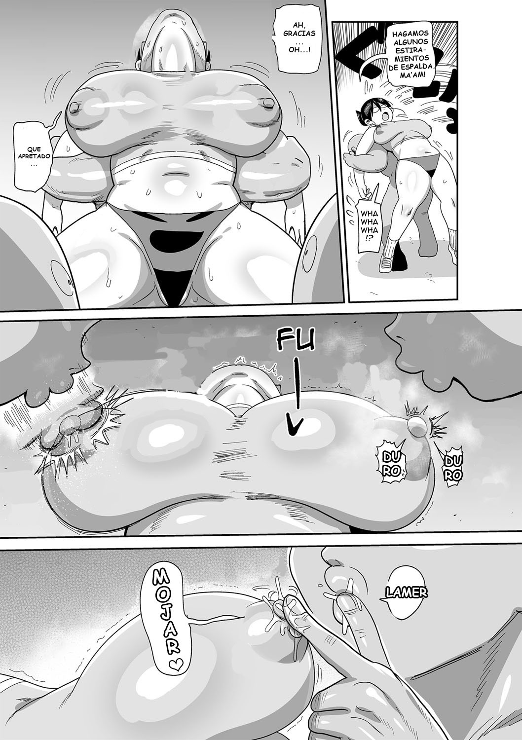 Komochi Tsuma no Arai-san ~Gym de Ase o Nagasou~ | Arai-San, esposa y reciente madre ~Vamos a sudar al gym!~ page 11 full