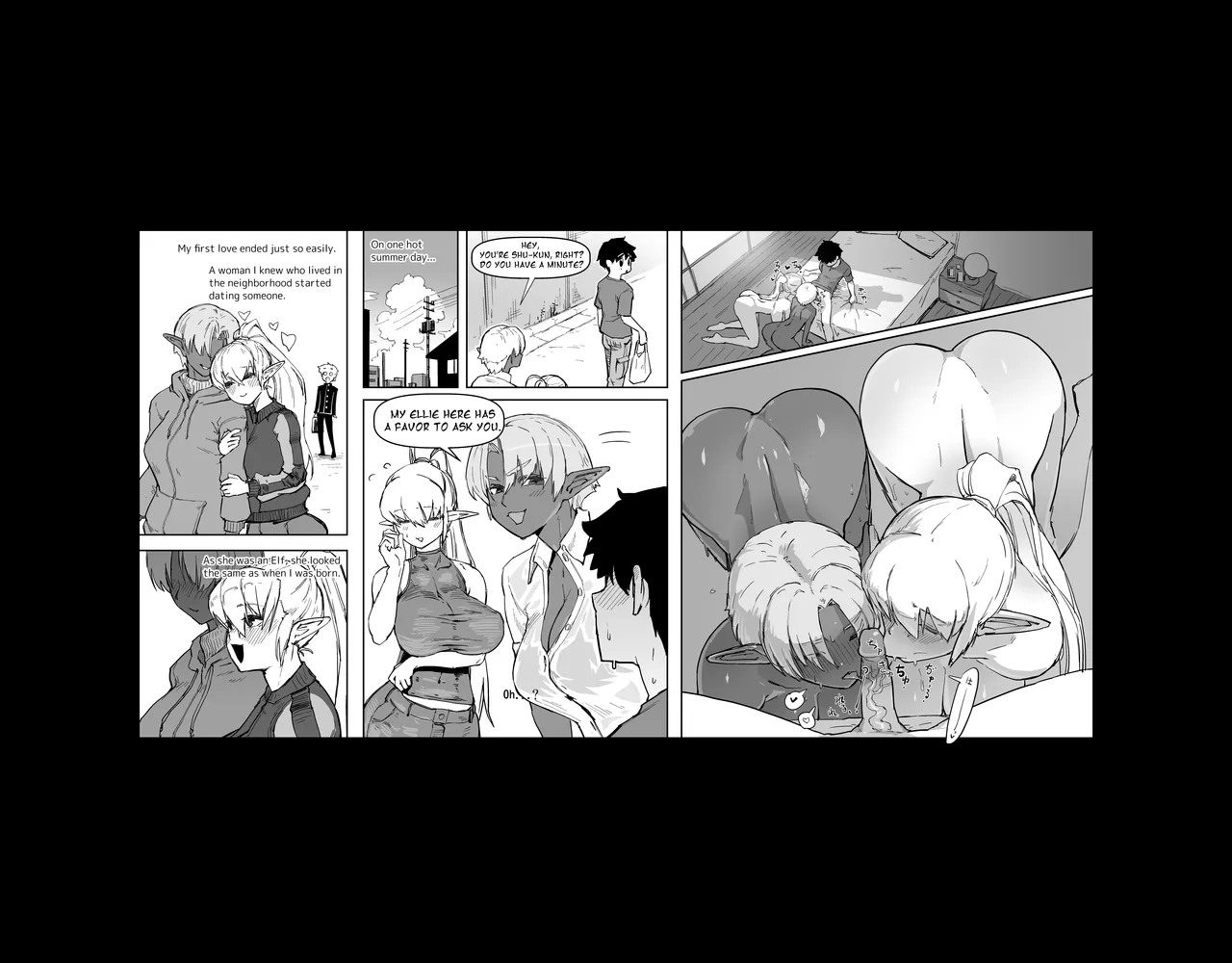 Futanari elf Soutaro Sasizume page 1 full