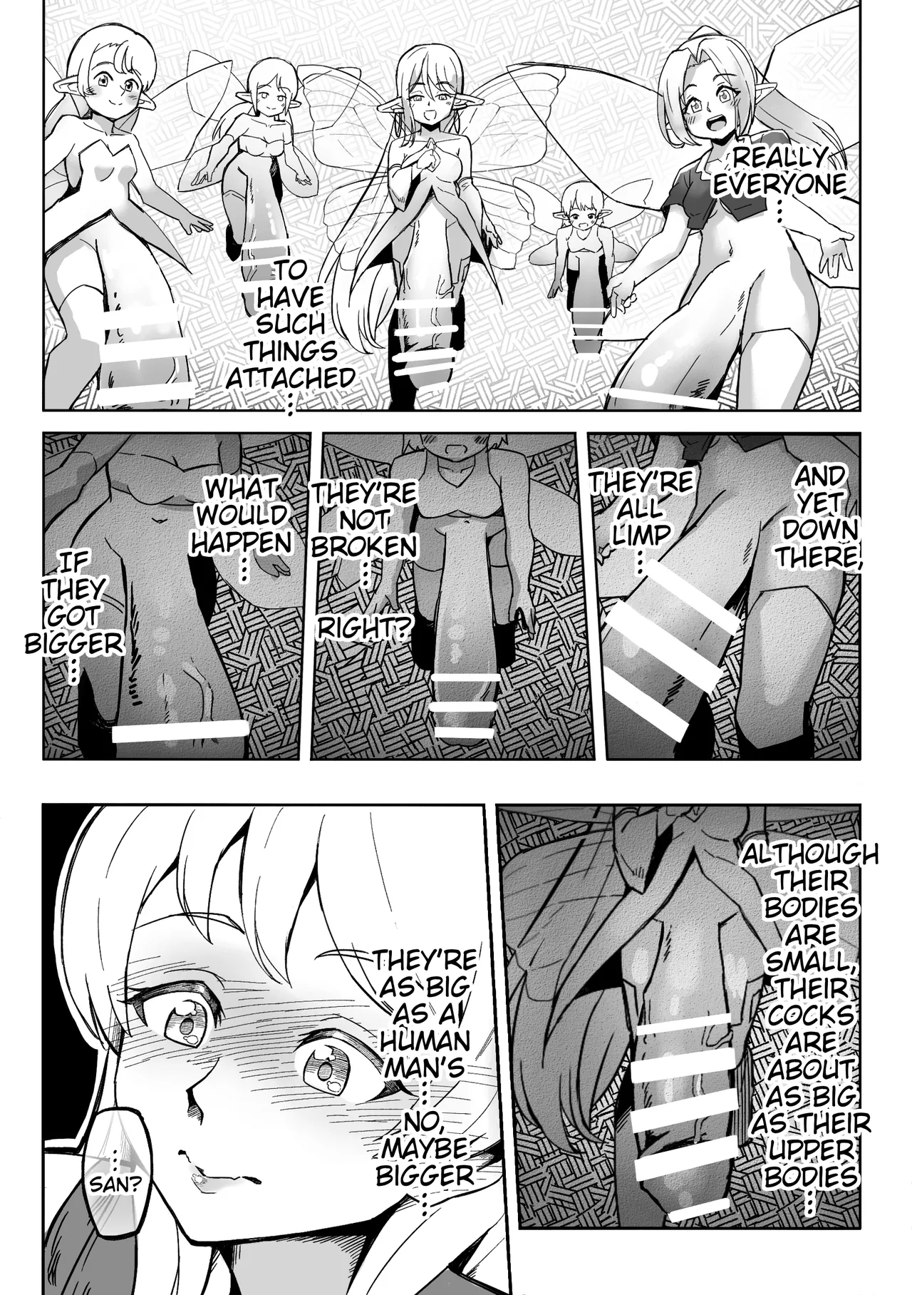 The Girl in the Futanari Fairy Forest page 8 full