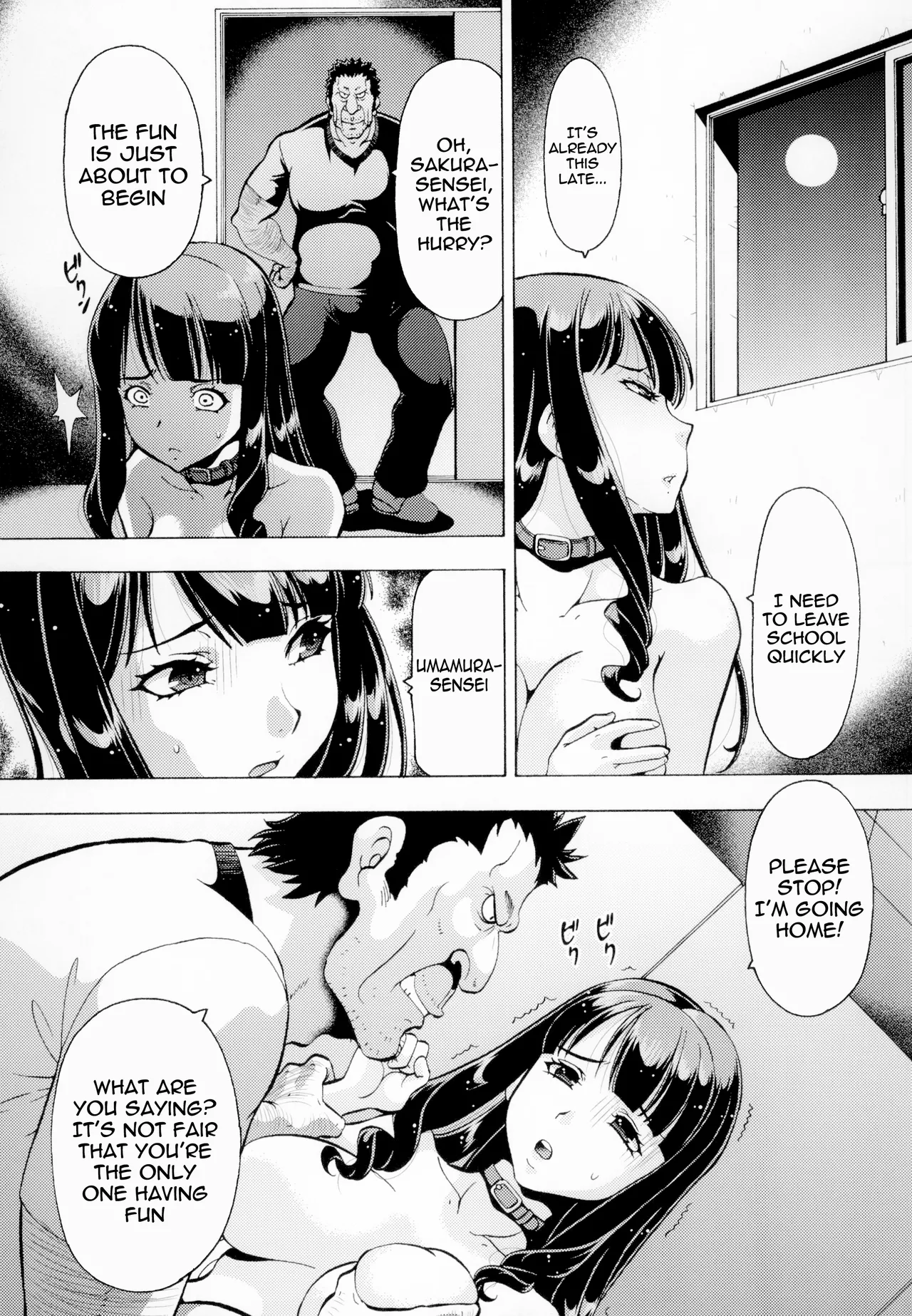 Netorareta Gakuen 2 Pet Kyoushi Sakura | Netorare School: Pet Teacher Sakura 2 page 12 full