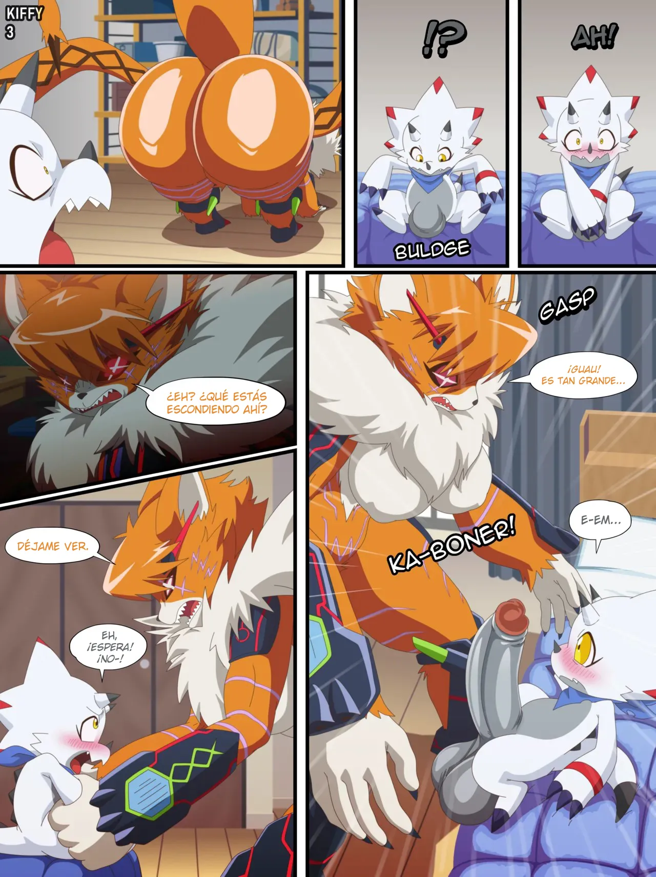 Gammamon x Meicrackmon page 3 full