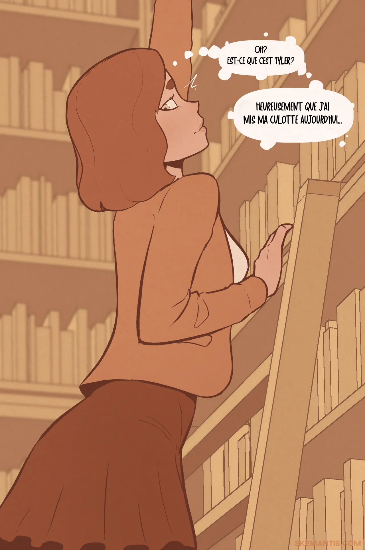 Tyler at the library Part.2 page 2 full