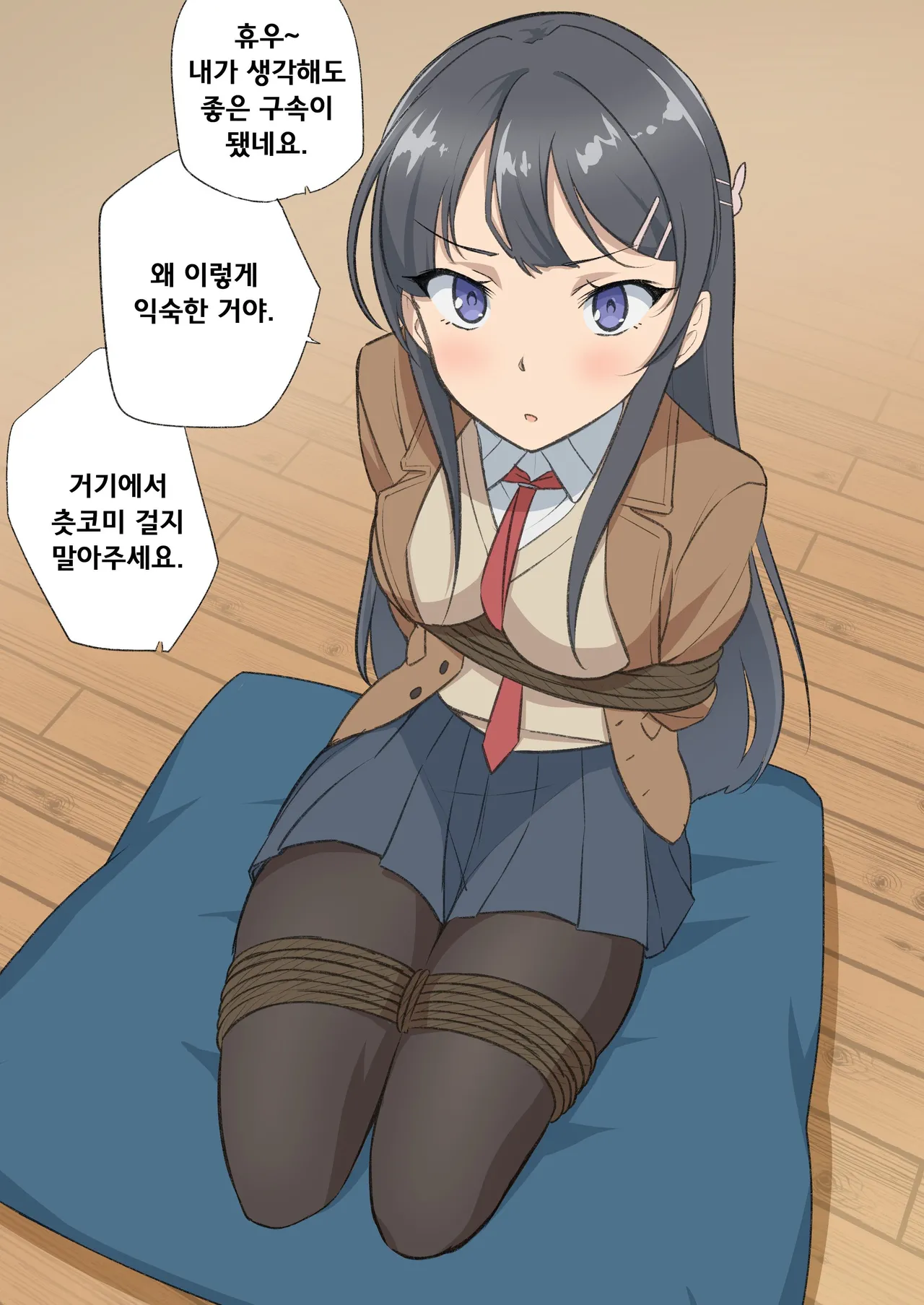 Seishun Buta Yarou wa Bunny Girl Senpai wo Shibatte mitai | 청춘 돼지는 바니걸 선배를 묶어보고 싶다 page 4 full