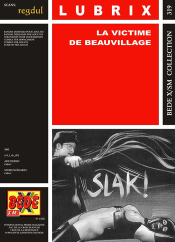 [Bédé X S.M. 319] Topaz [= Lubrix / Marine de Sailly] - La victime de Beauvillage cover