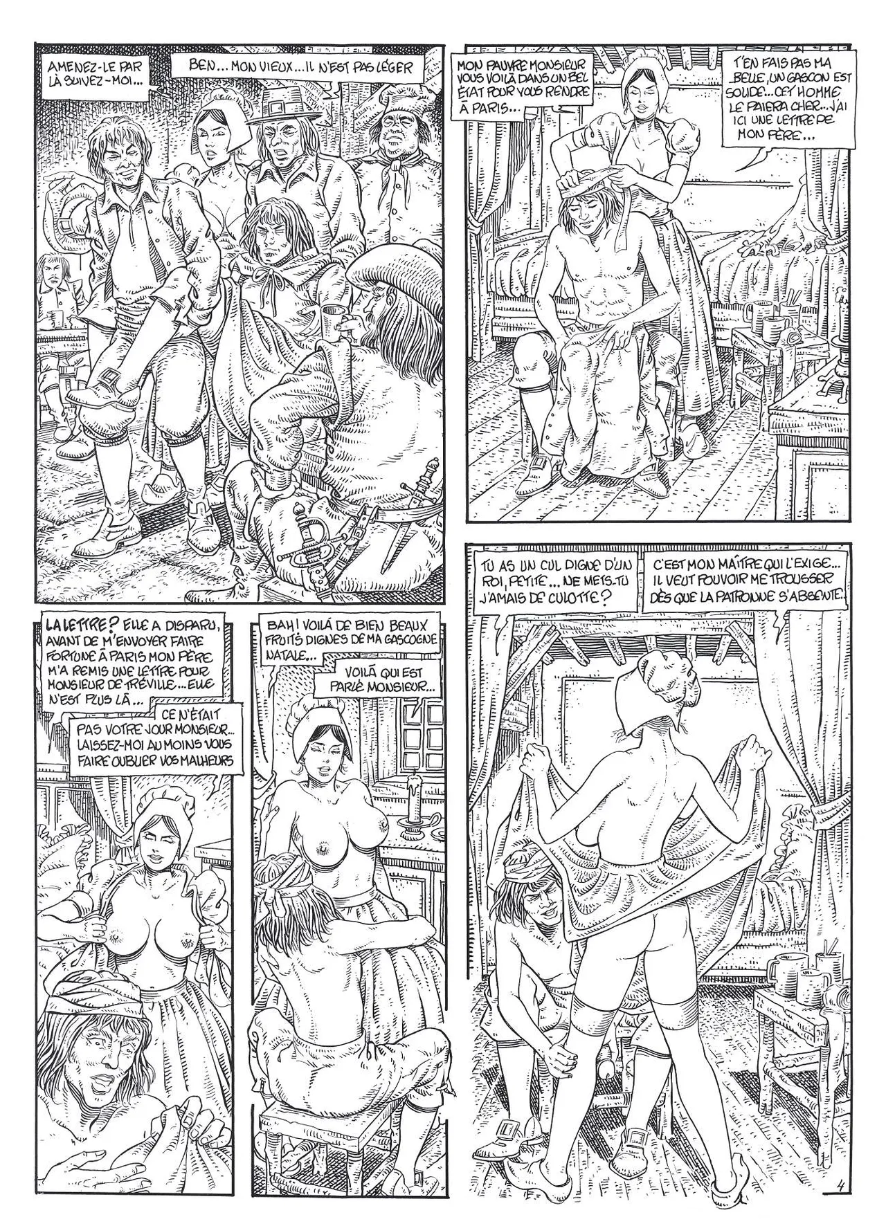 Mancini  & Alexandre Dumas - Les trois Mousquetaires #1 page 5 full