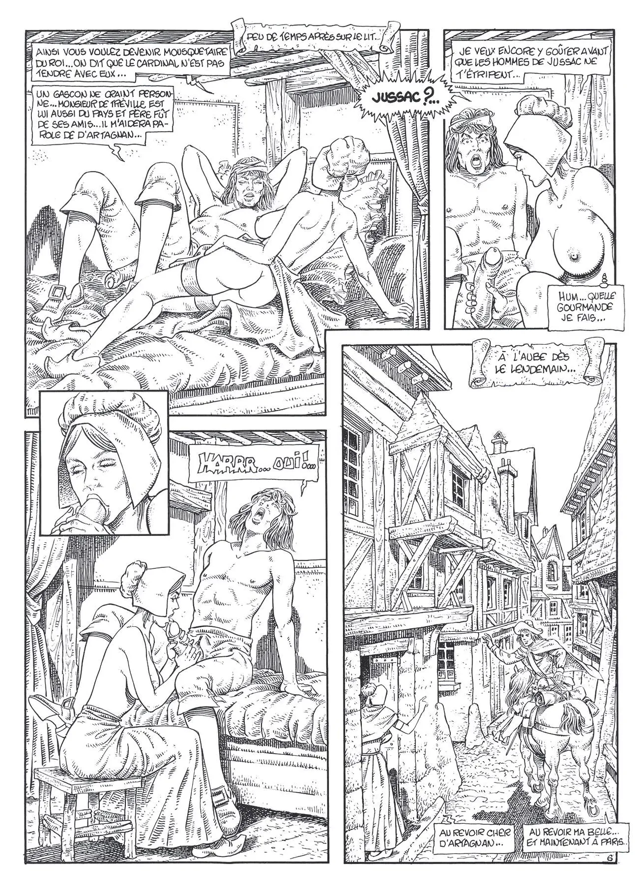 Mancini  & Alexandre Dumas - Les trois Mousquetaires #1 page 7 full