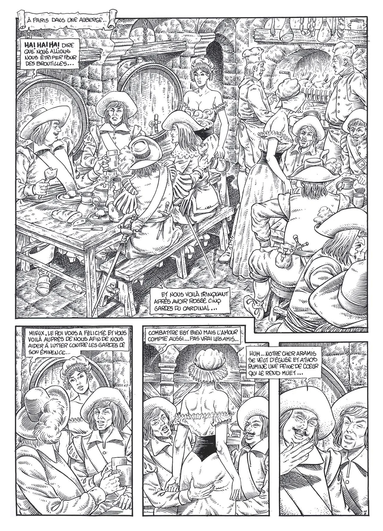 Mancini  & Alexandre Dumas - Les trois Mousquetaires #1 page 8 full