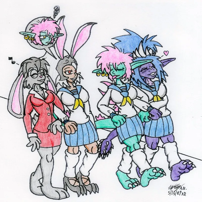 Kaiju Girl Crystals Revenge page 10 full