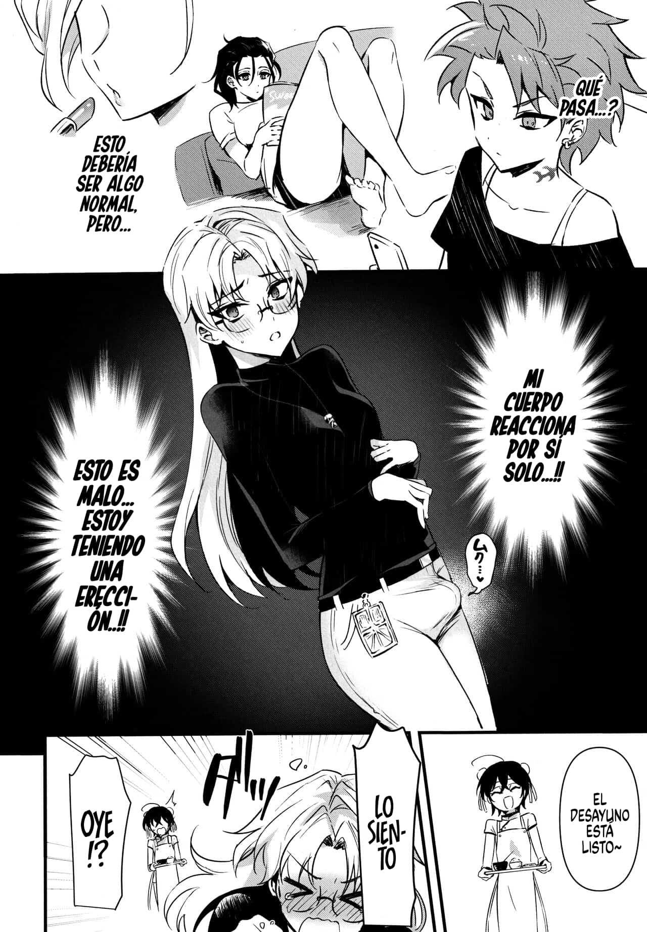 Futanari Onee-san no Nagai Ichinichi｜Un Largo Día Para Una Hermana Futanari. page 9 full