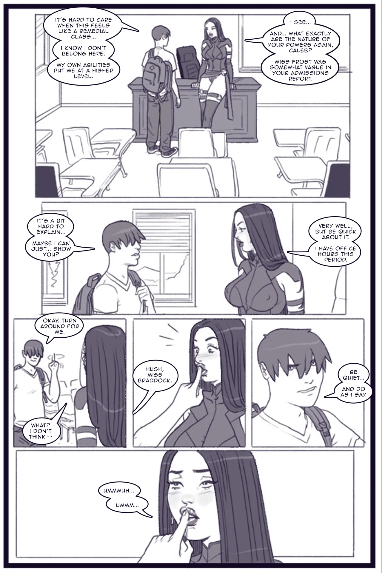Xavier Academy Bimbofied - Psylocke page 11 full